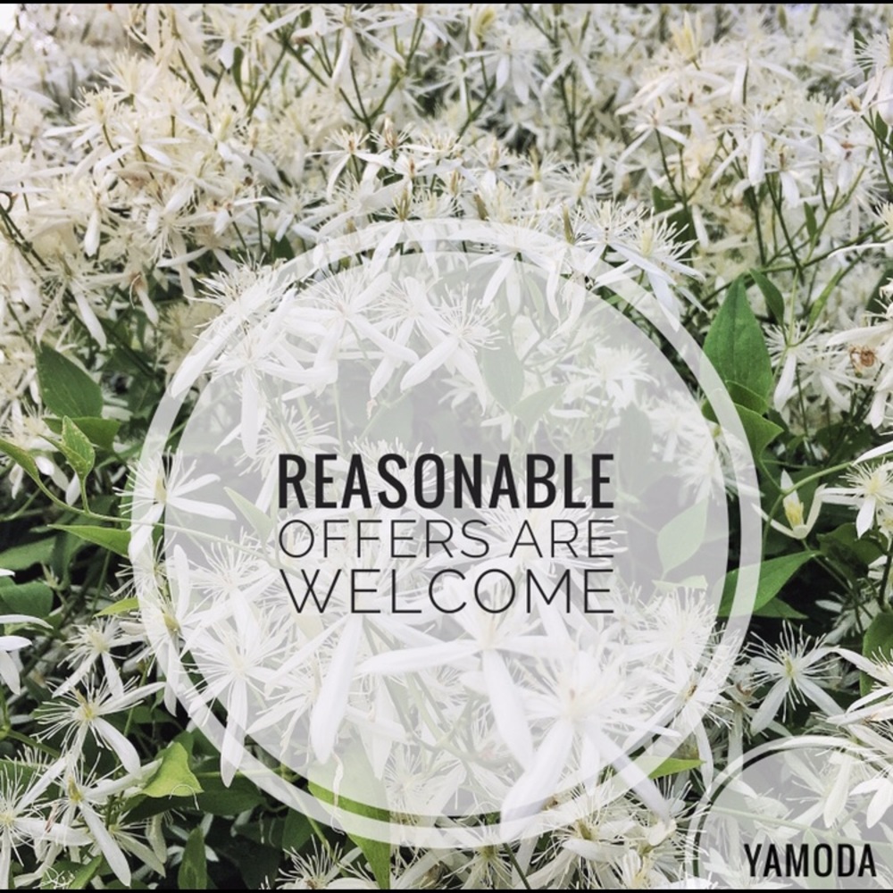 Reasonable offers are welcome!
